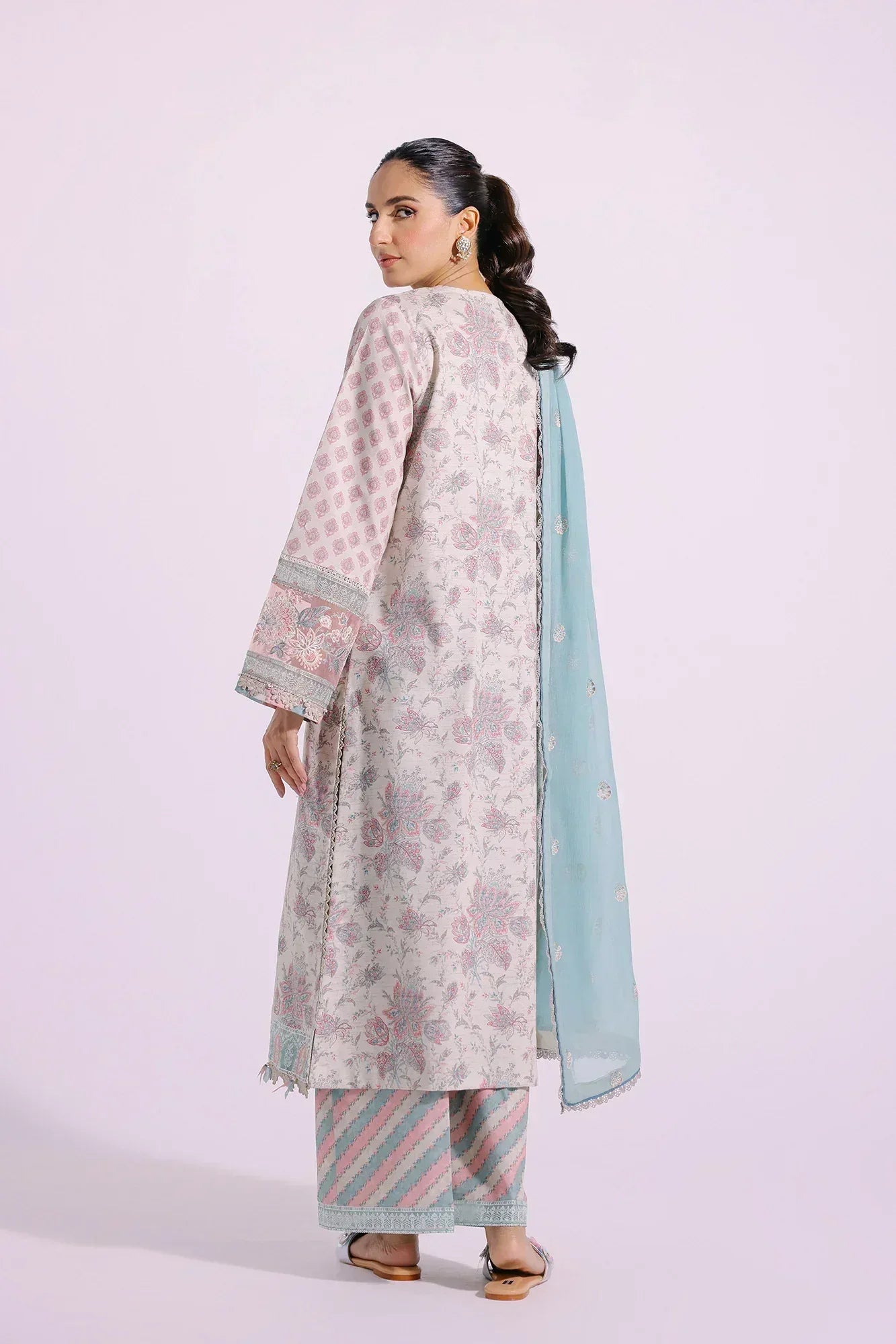 Ethnic | Rozana Collection SS 24 | E0401/203/112 - Aqsa Fabrics