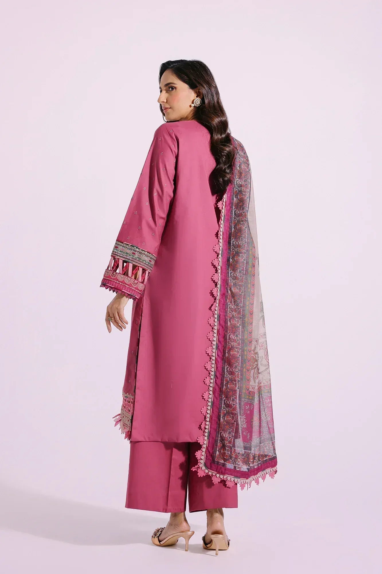 Ethnic | Rozana Collection SS 24 | E0409/203/409 - Aqsa Fabrics