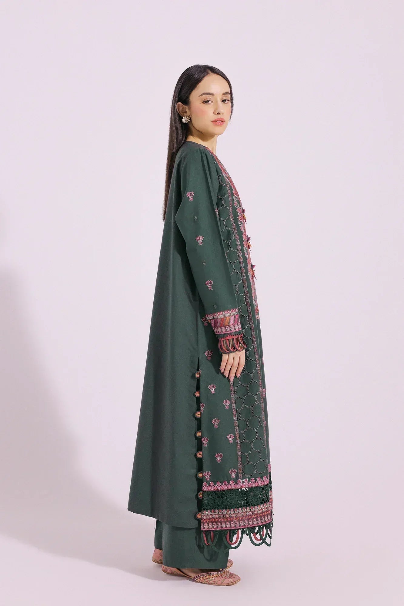Ethnic | Rozana Collection SS 24 | E0410/203/707 - Aqsa Fabrics