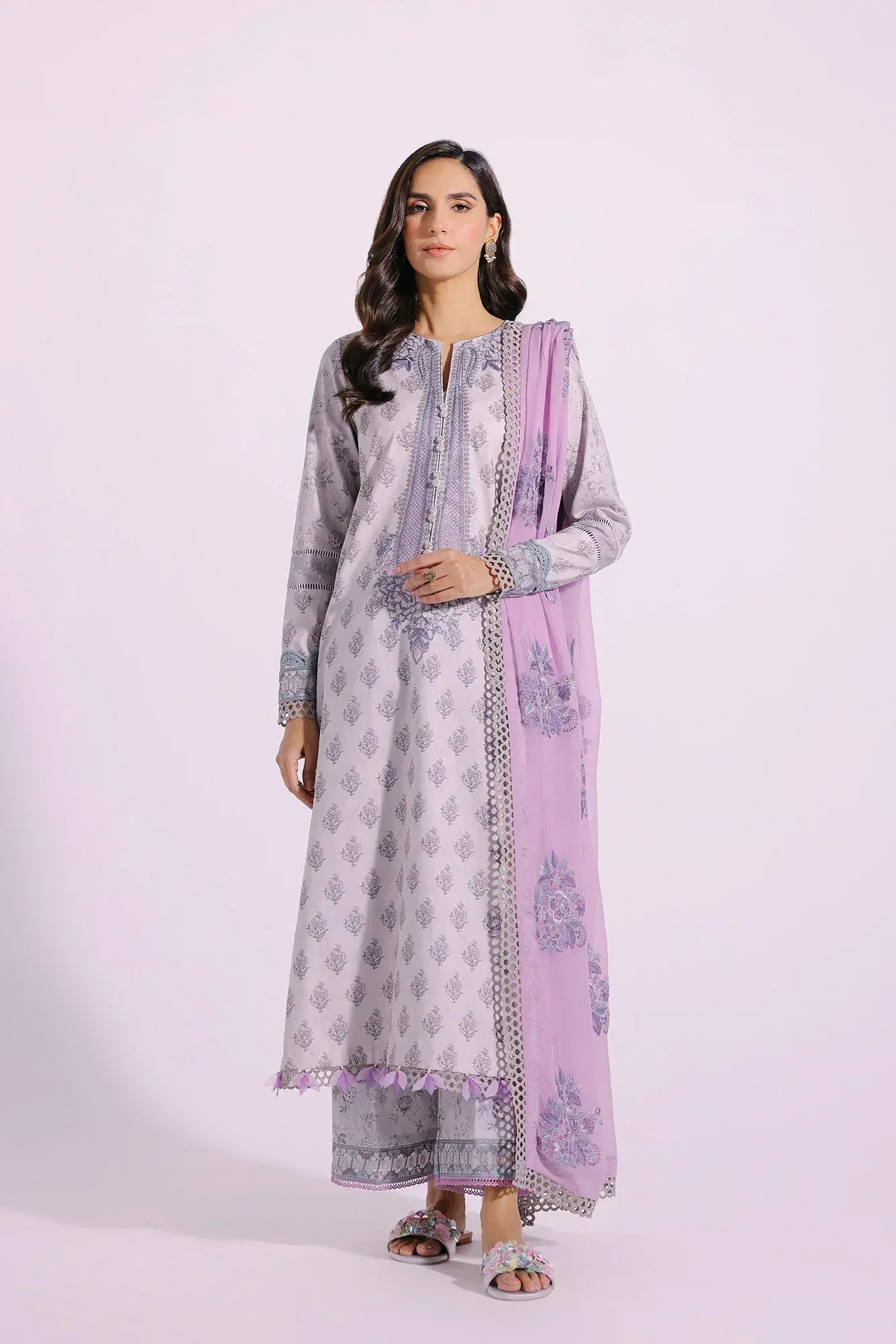 Ethnic | Rozana Collection SS 24 | E0402/203/914 - Aqsa Fabrics