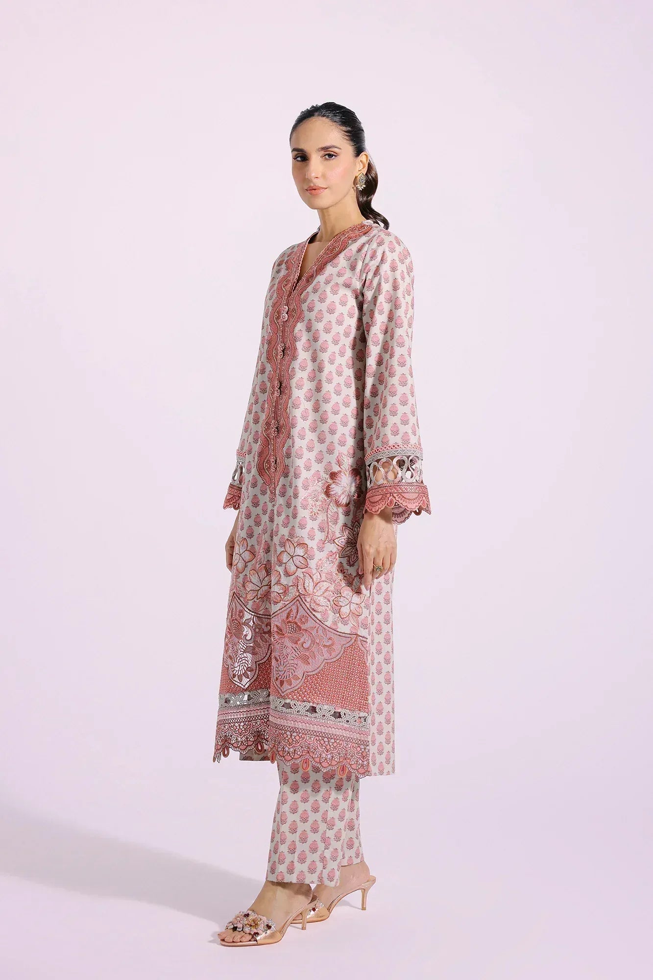 Ethnic | Rozana Collection SS 24 | E0413/203/326 - Aqsa Fabrics
