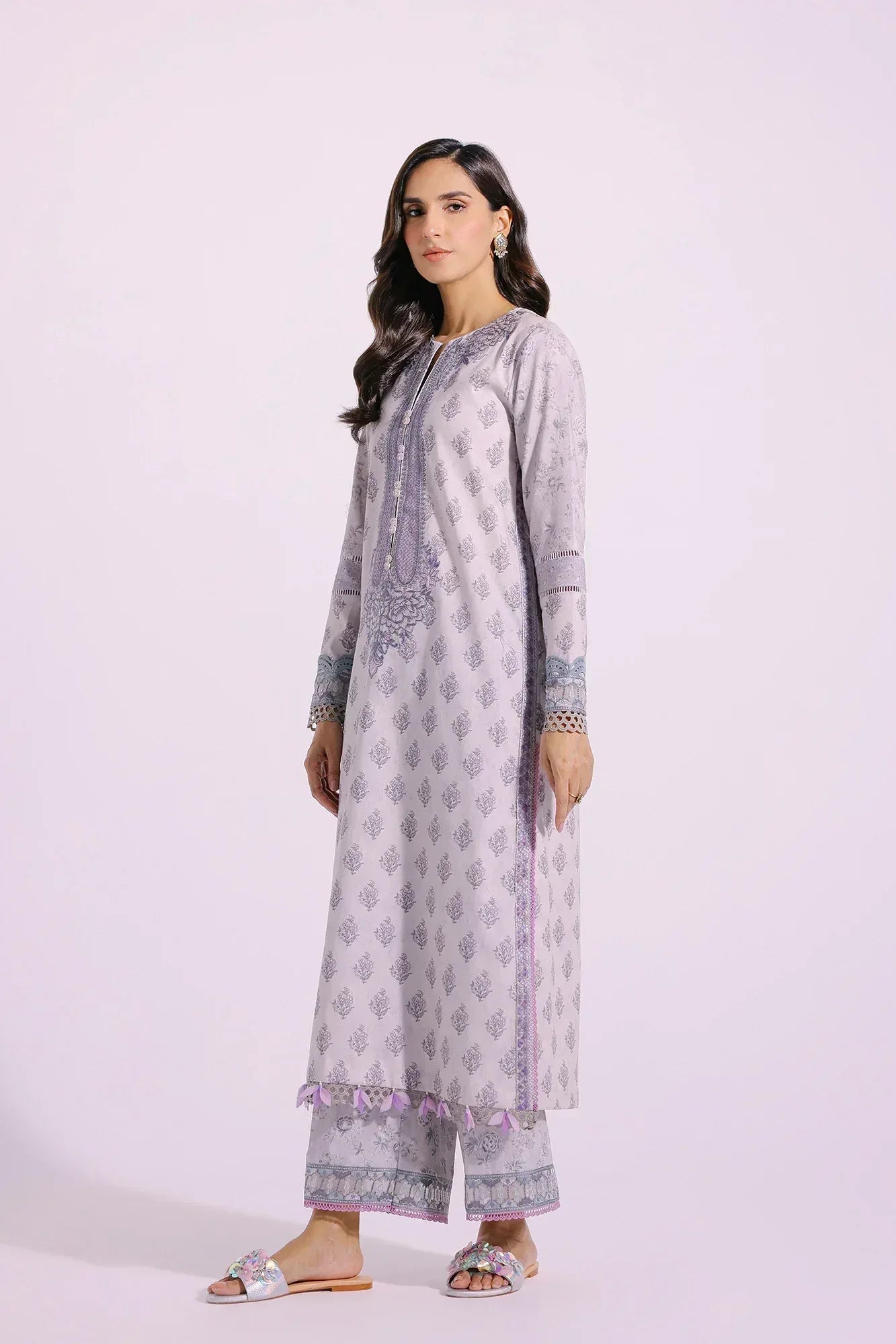 Ethnic | Rozana Collection SS 24 | E0402/203/914 - Aqsa Fabrics