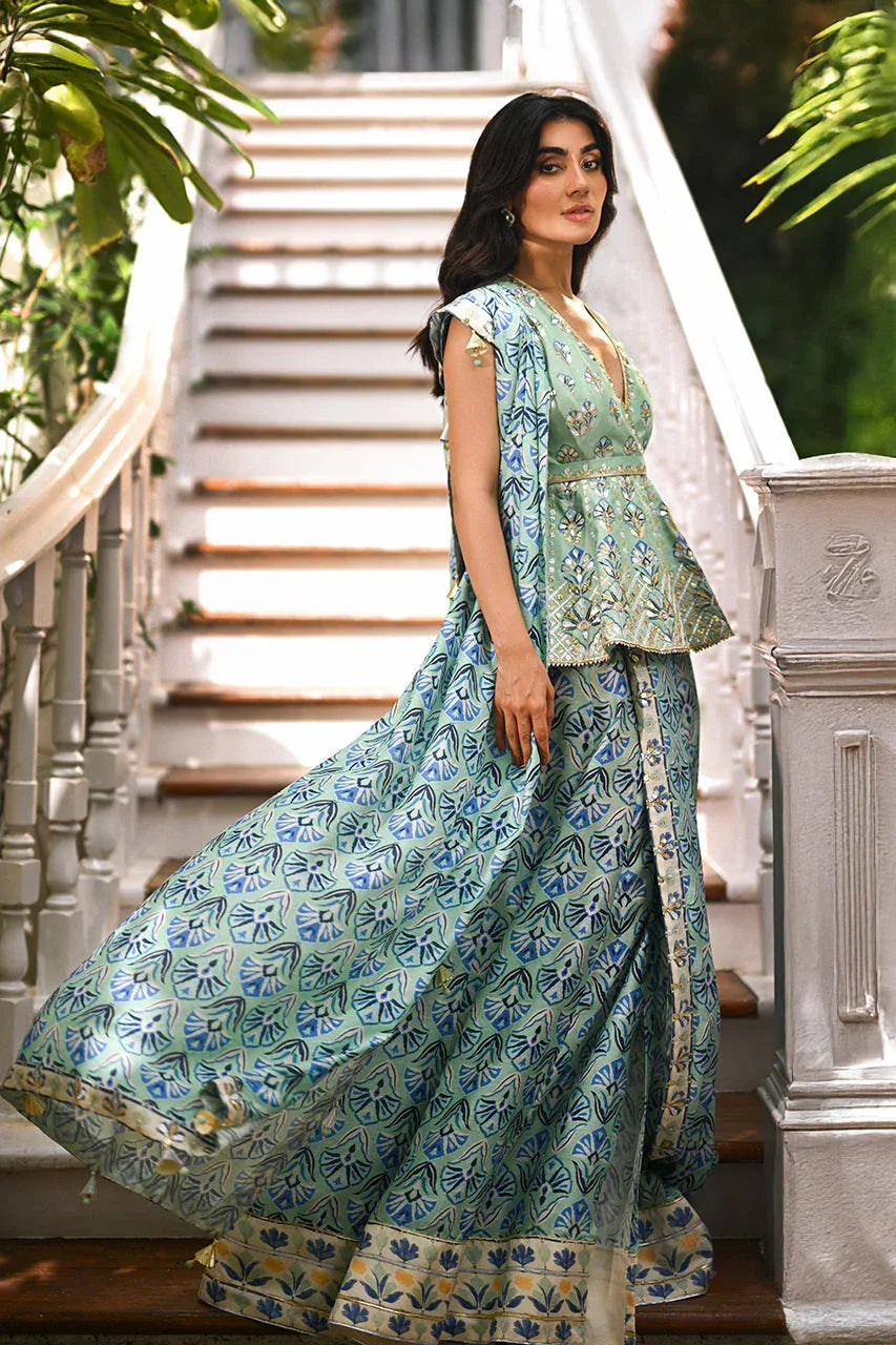 Sania Maskatiya | Fall Festive Glimmer | Ekara - Aqsa Fabrics