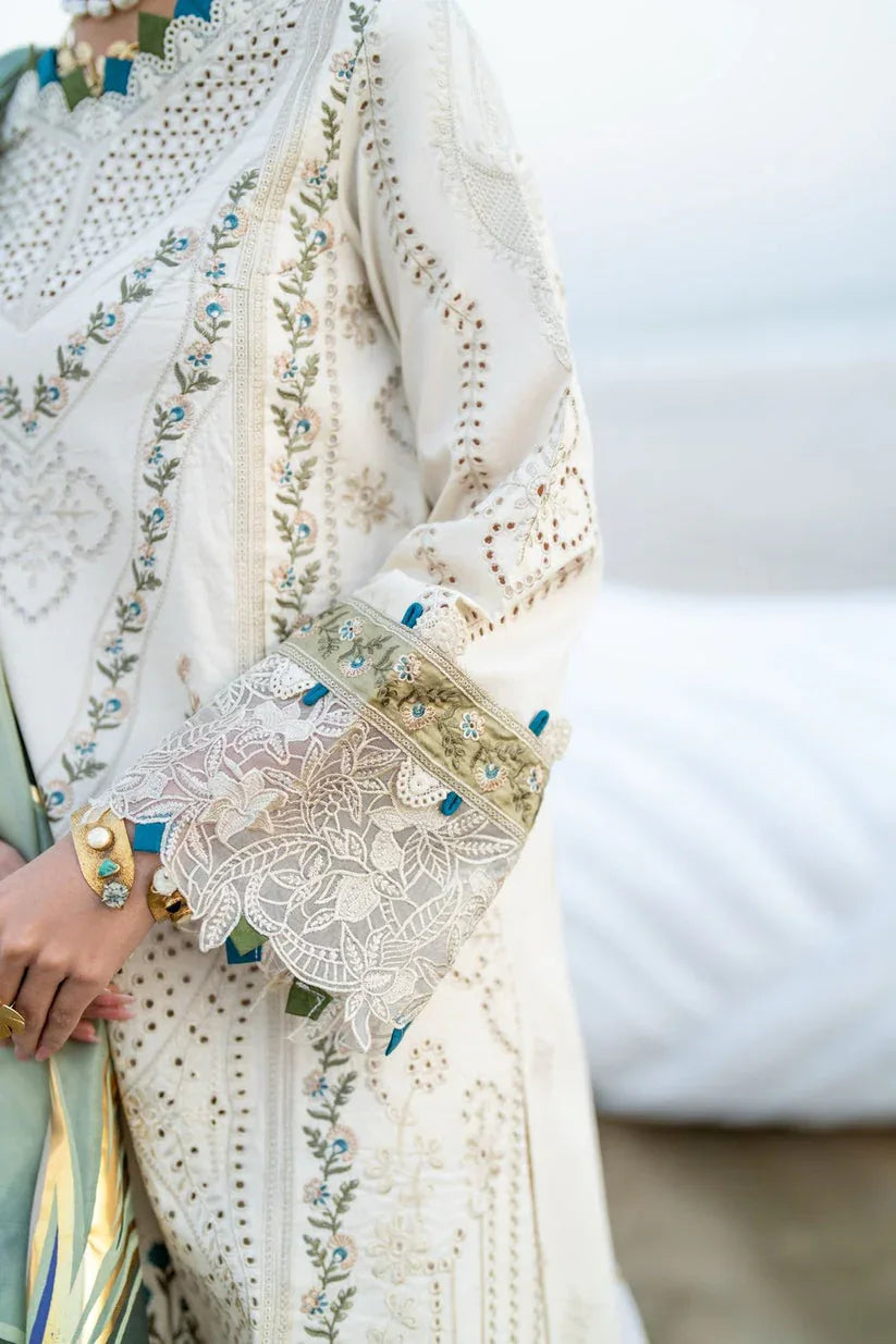 Aabyaan | Saagar Luxury Lawn 25 | ARSIN (AS-04) - Aqsa Fabrics