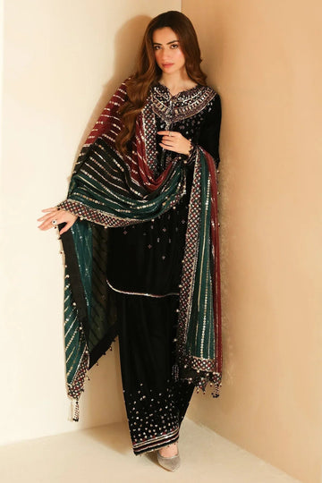 Jazmin | Velvet Edit 24 | Velvet Formal VF-2037 - Aqsa Fabrics