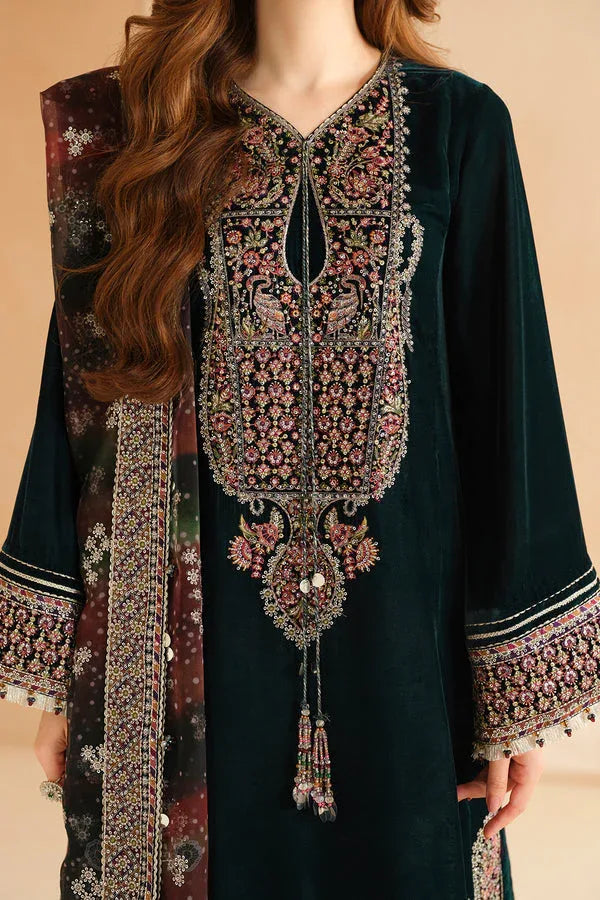 Jazmin | Velvet Edit 24 |  Velvet Formal VF-2039 - Aqsa Fabrics