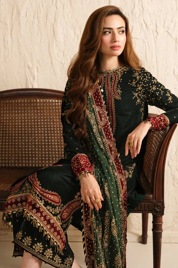 Jazmin | Velvet Edit 24 |  Velvet Formal VF-2034 - Aqsa Fabrics