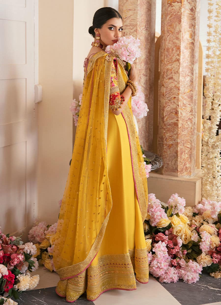 Farah Talib Aziz | Mayna Festive Luxe | AQIQ KIWI - Aqsa Fabrics