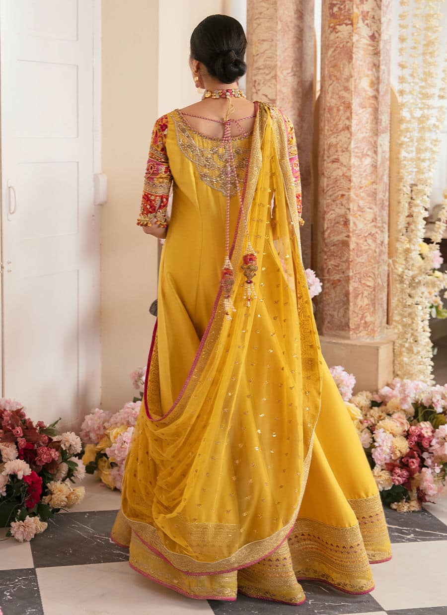 Farah Talib Aziz | Mayna Festive Luxe | AQIQ KIWI - Aqsa Fabrics