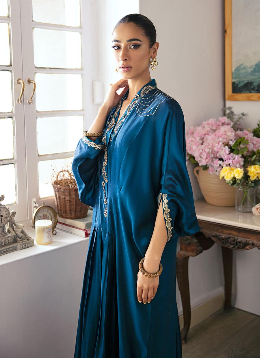Farah Talib Aziz | Mayna Festive Luxe | Nami - Aqsa Fabrics