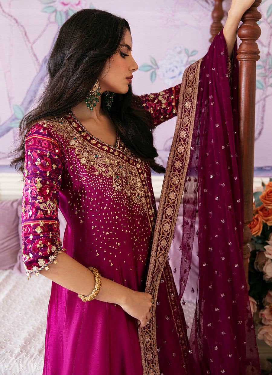 Farah Talib Aziz | Mayna Festive Luxe | Narina - Aqsa Fabrics