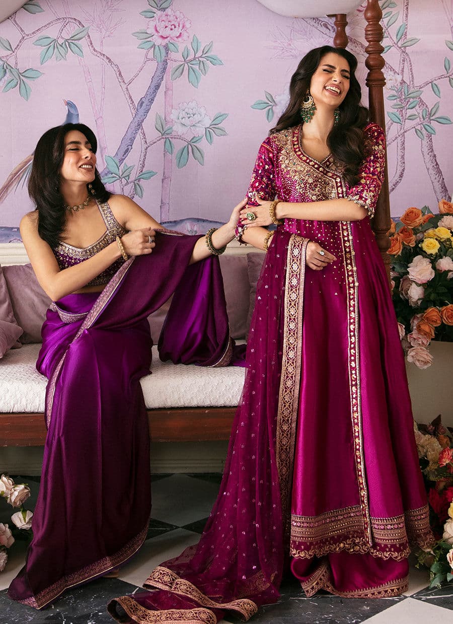 Farah Talib Aziz | Mayna Festive Luxe | Narina - Aqsa Fabrics