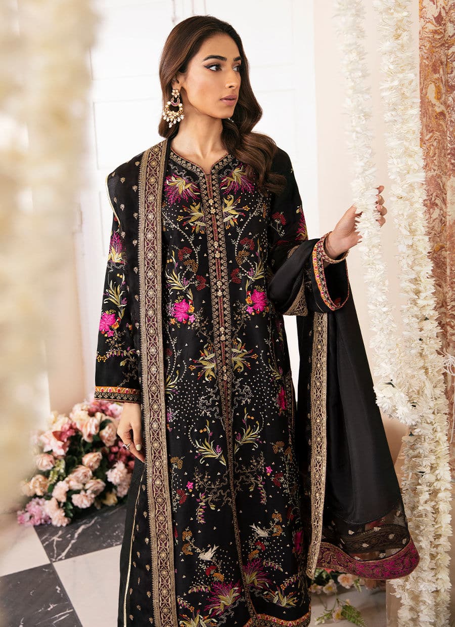 Farah Talib Aziz | Mayna Festive Luxe | Pinar - Aqsa Fabrics