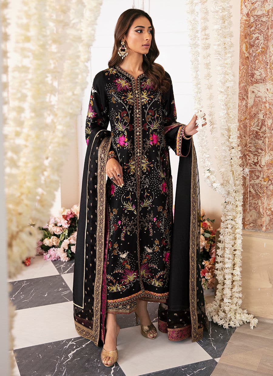 Farah Talib Aziz | Mayna Festive Luxe | Pinar - Aqsa Fabrics