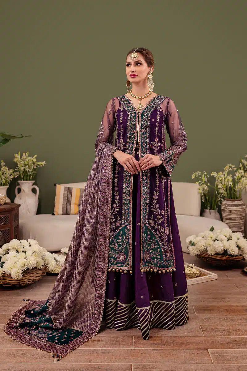 Farasha | Tabeer Wedding Formals 23 | Iris - Aqsa Fabrics
