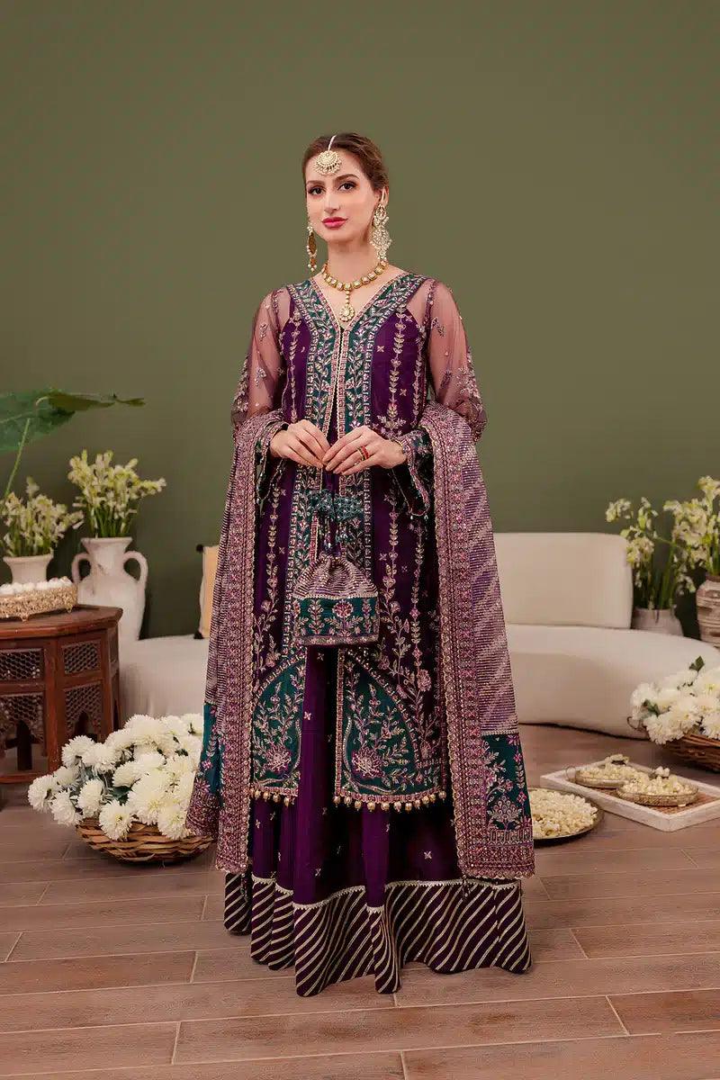 Farasha | Tabeer Wedding Formals 23 | Iris - Aqsa Fabrics