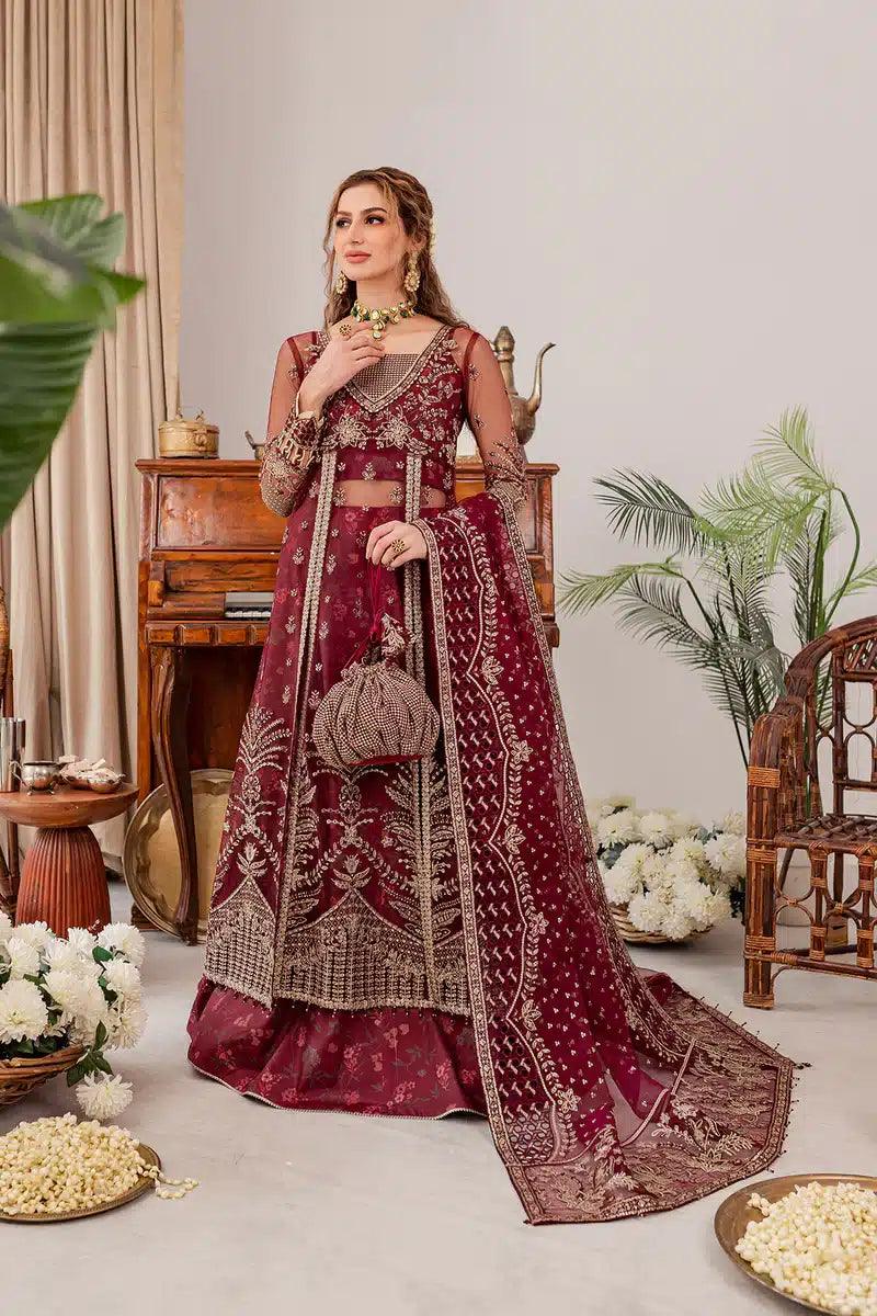 Farasha | Tabeer Wedding Formals 23 | Valentina - Aqsa Fabrics