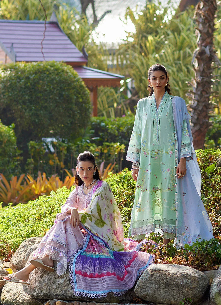 Farah Talib Aziz | Suay Lawn 24 | MISORA MINT - Aqsa Fabrics