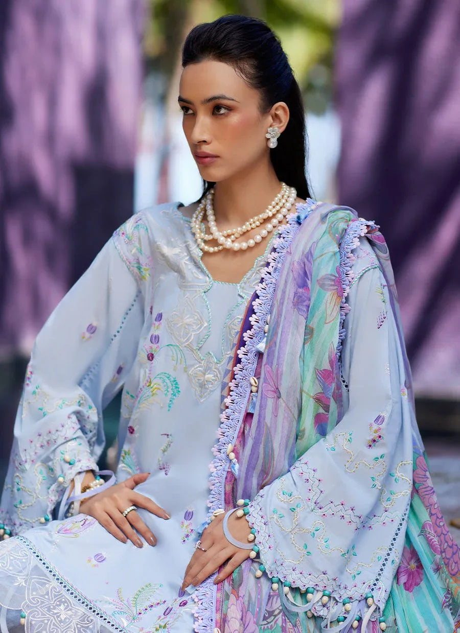 Farah Talib Aziz | Suay Lawn 24 | CALLISTA WEDGEWOOD - Aqsa Fabrics
