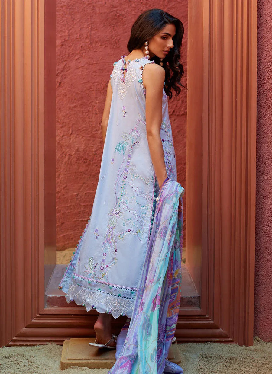 Farah Talib Aziz | Suay Lawn 24 | CALLISTA WEDGEWOOD - Aqsa Fabrics