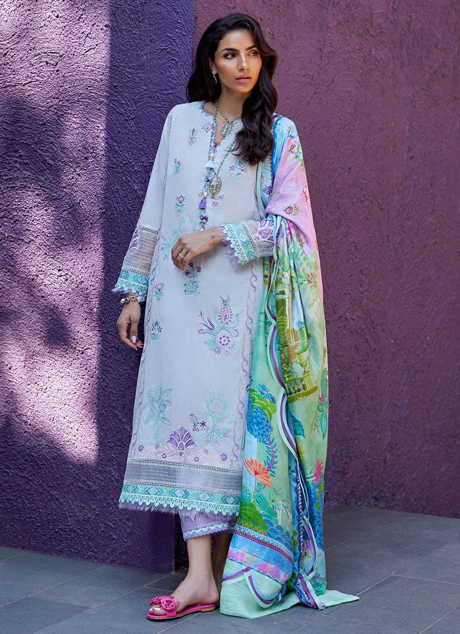 Farah Talib Aziz | Suay Lawn 24 | ZOELLA GREY - Aqsa Fabrics