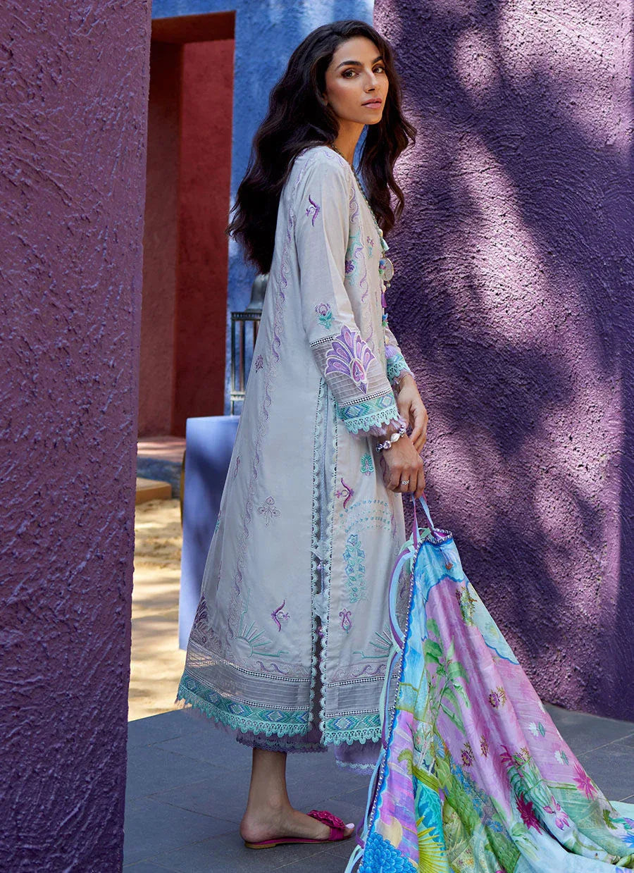 Farah Talib Aziz | Suay Lawn 24 | ZOELLA GREY - Aqsa Fabrics