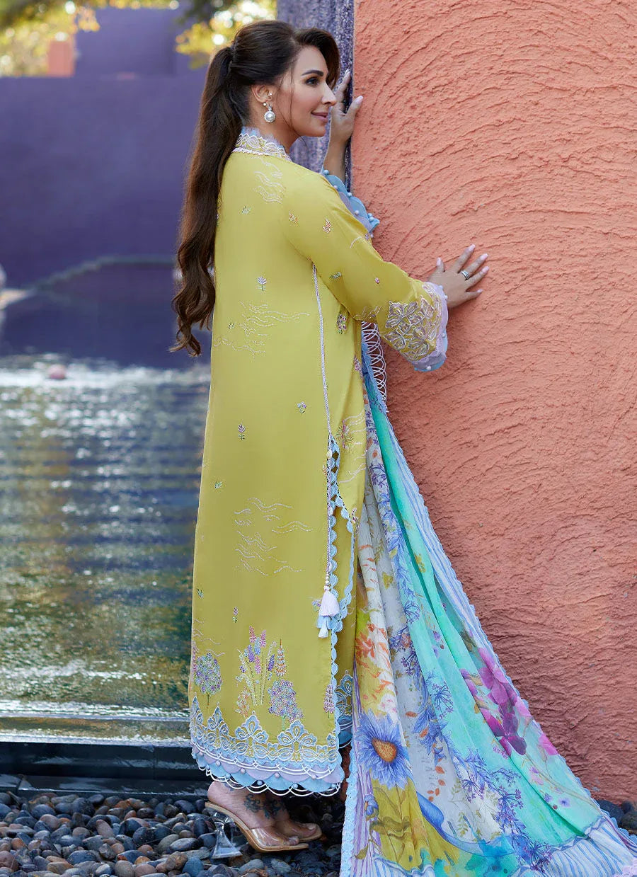 Farah Talib Aziz | Suay Lawn 24 | KELAYA KIWI - Aqsa Fabrics