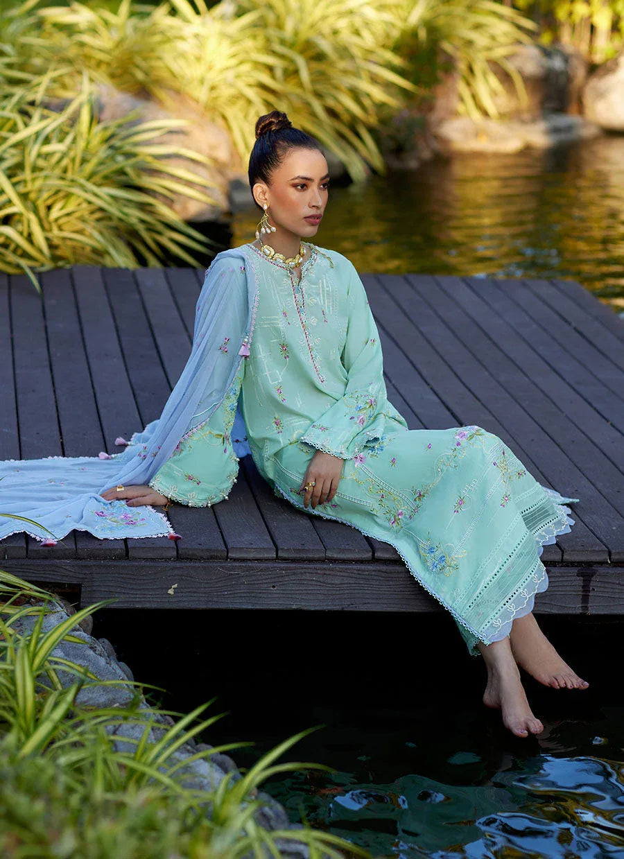 Farah Talib Aziz | Suay Lawn 24 | MISORA MINT - Aqsa Fabrics