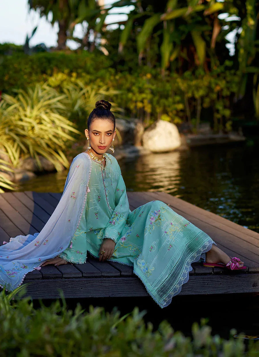 Farah Talib Aziz | Suay Lawn 24 | MISORA MINT - Aqsa Fabrics