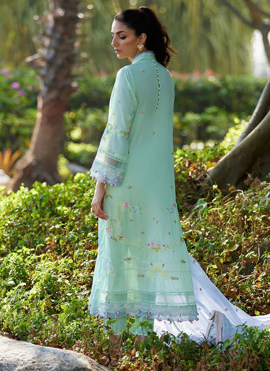 Farah Talib Aziz | Suay Lawn 24 | MISORA MINT - Aqsa Fabrics