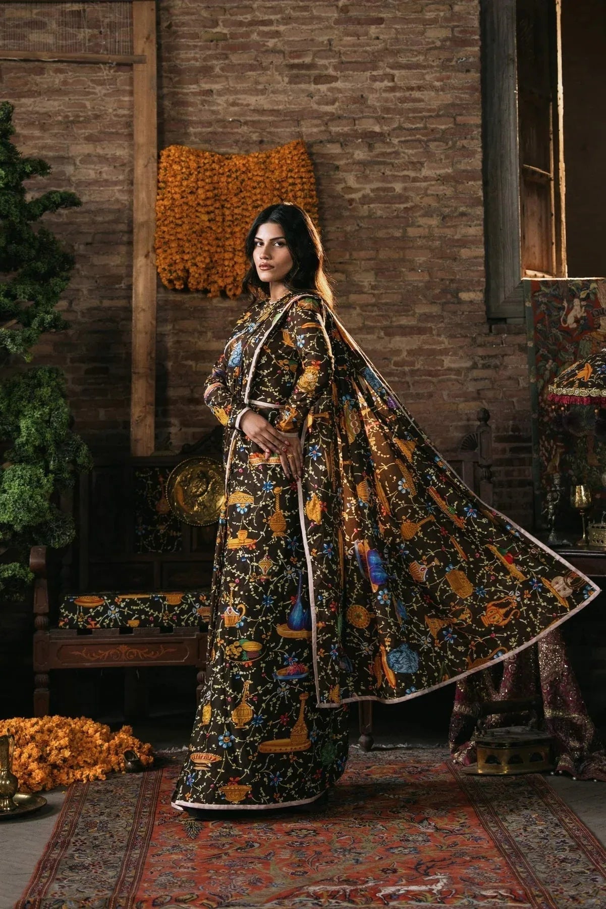 Fahad Hussayn | Lawn Banger | Ferdowi - Aqsa Fabrics