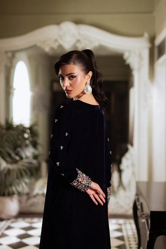 Saira Rizwan | Velvet Pret 25 | ZEHRA-SRVP25-01 - Aqsa Fabrics