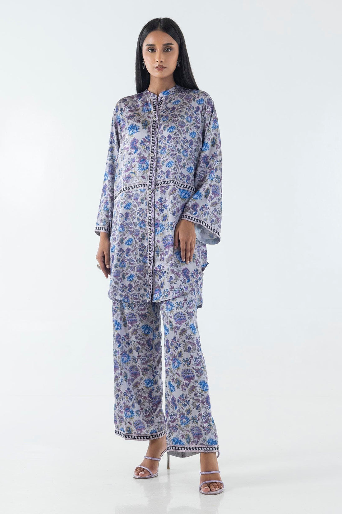 Sana Safinaz | Silk Tunics | FW24STP808P2T - Aqsa Fabrics