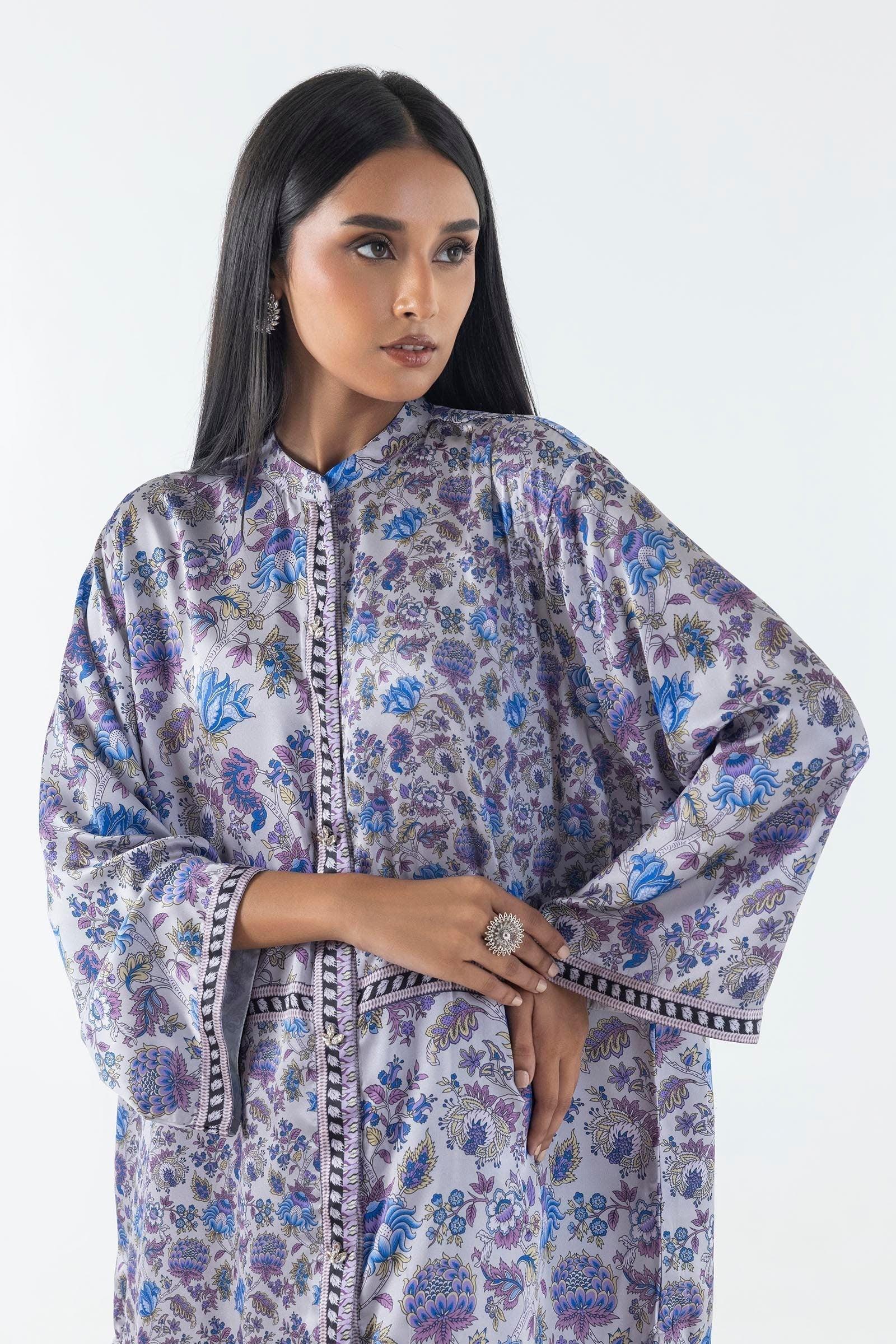 Sana Safinaz | Silk Tunics | FW24STP808P2T - Aqsa Fabrics