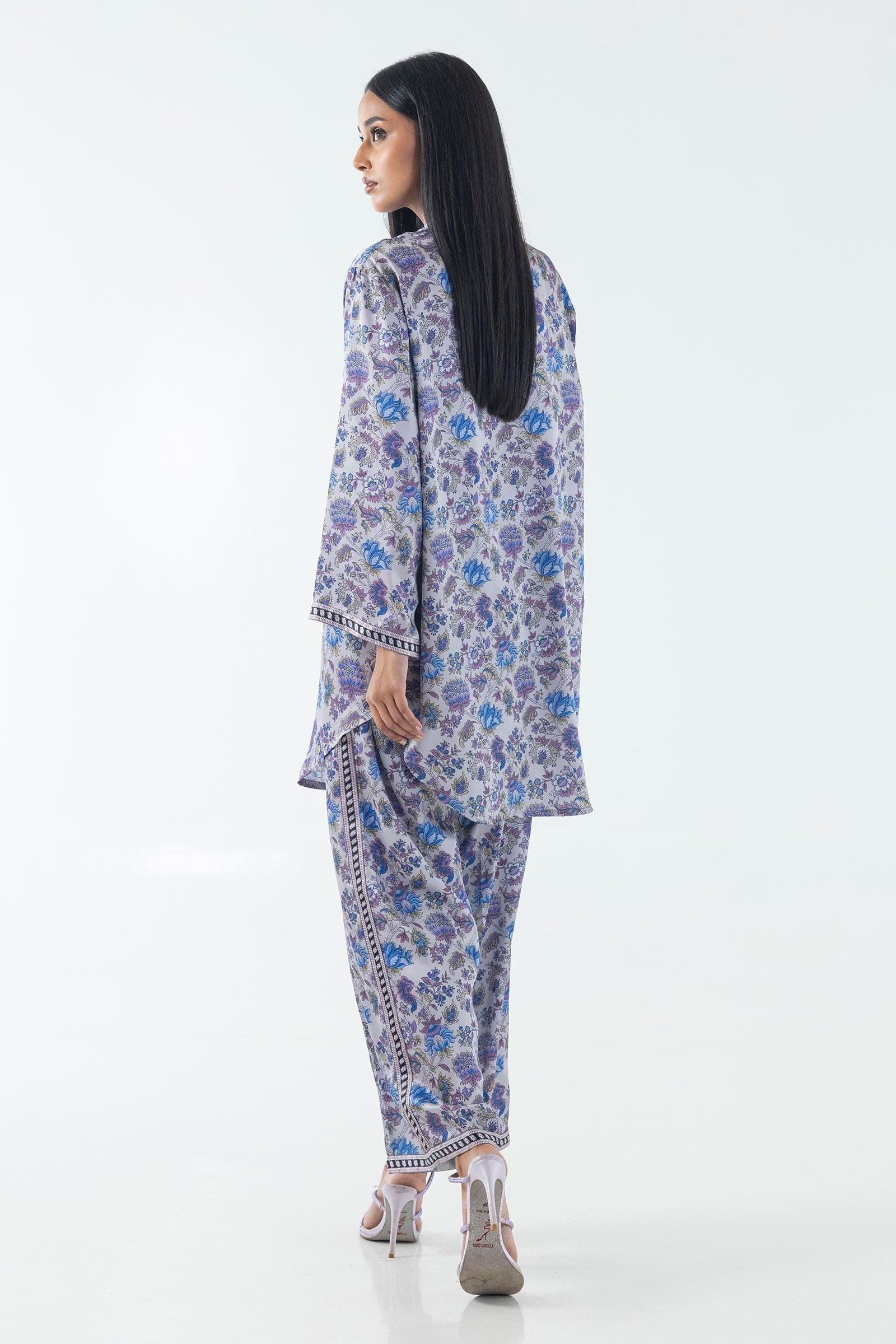 Sana Safinaz | Silk Tunics | FW24STP808P2T - Aqsa Fabrics