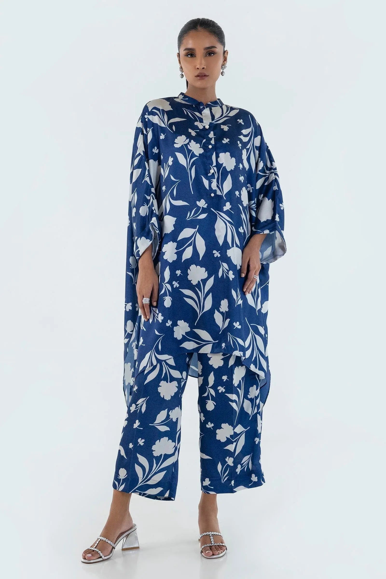 Sana Safinaz | Silk Tunics | FW24STP819P2T - Aqsa Fabrics