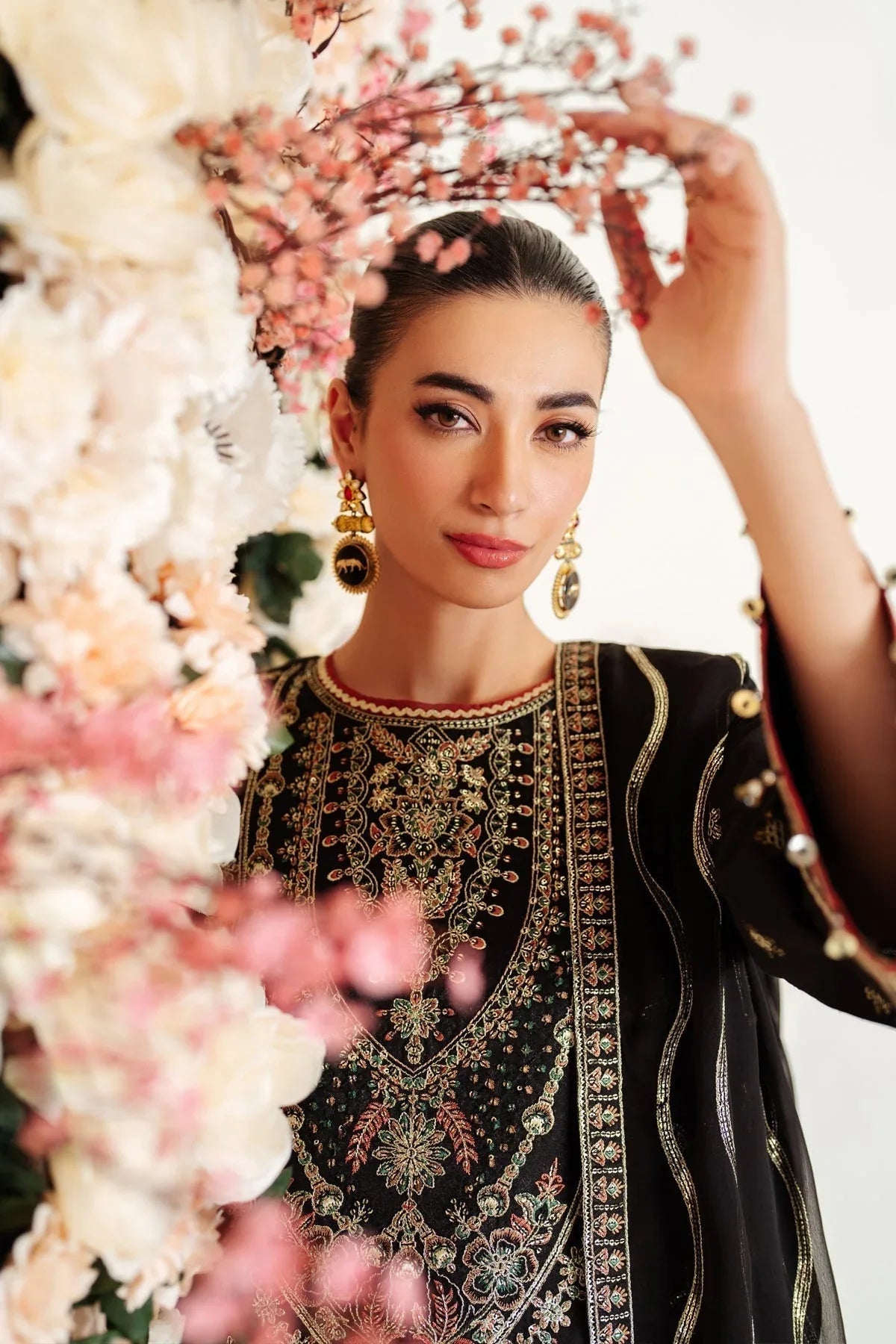 Alizeh | Luxury Raw Silk | AF-RS-07-GALE - Aqsa Fabrics