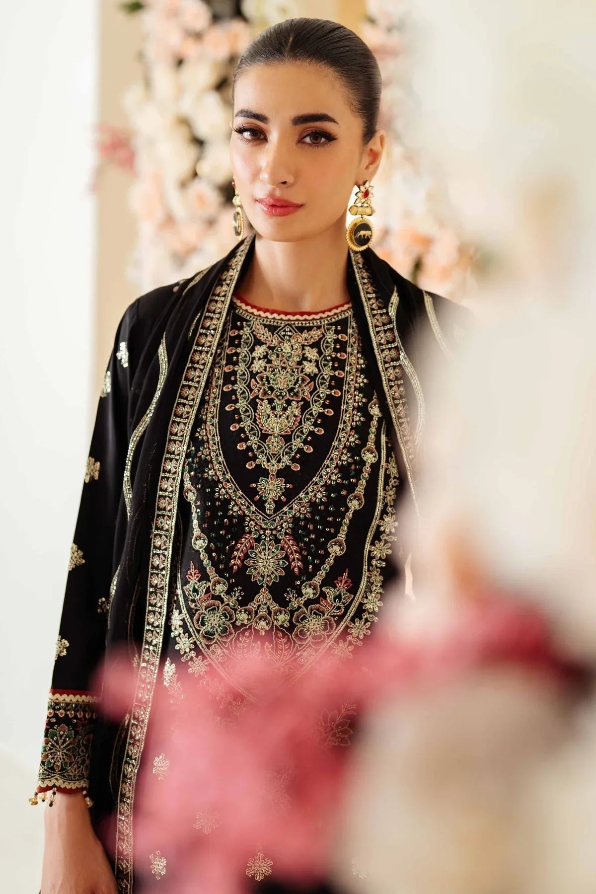 Alizeh | Luxury Raw Silk | AF-RS-07-GALE - Aqsa Fabrics