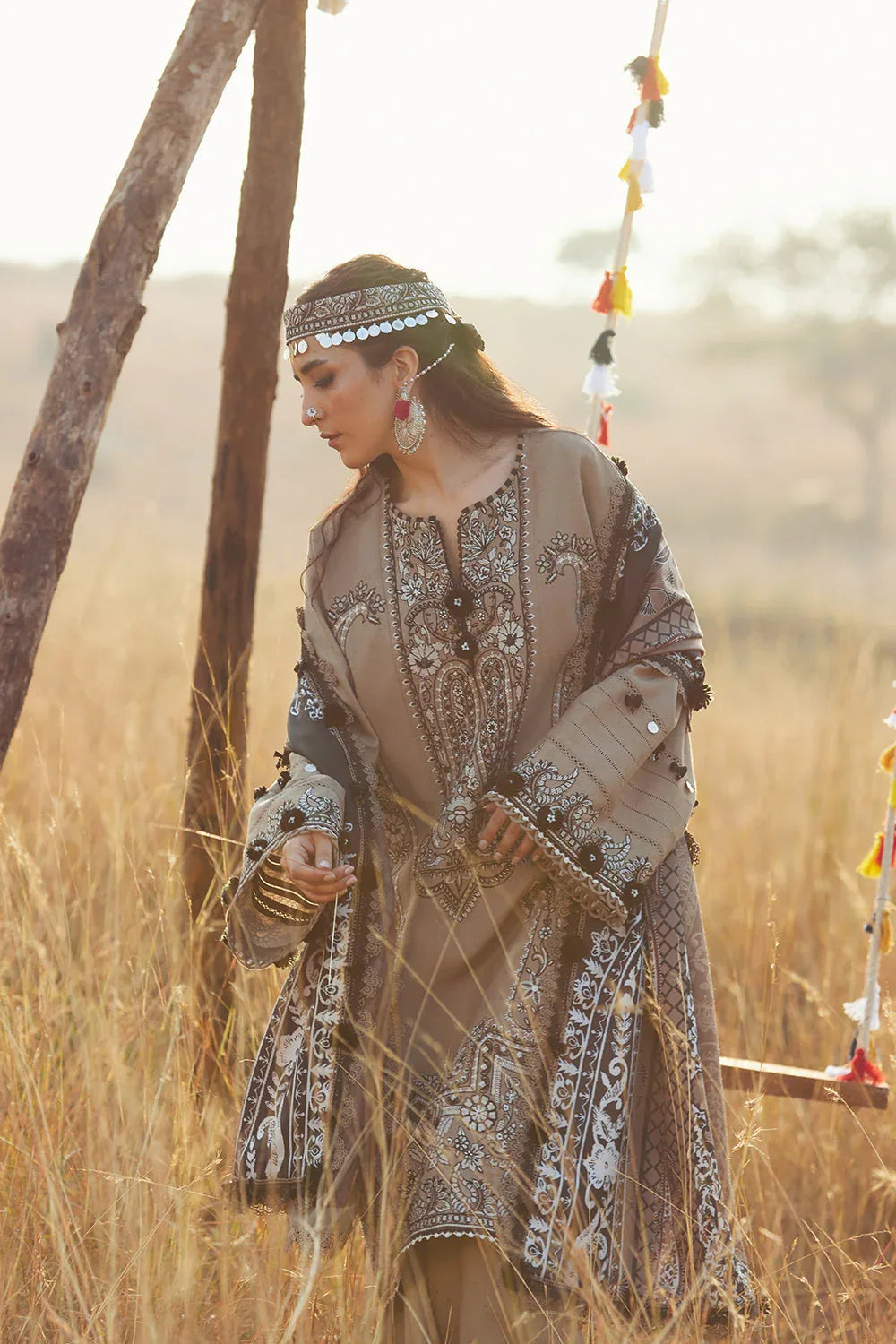 Saira Rizwan | Winter Khaddar 25 | RUKH-SRW25-02 - Aqsa Fabrics