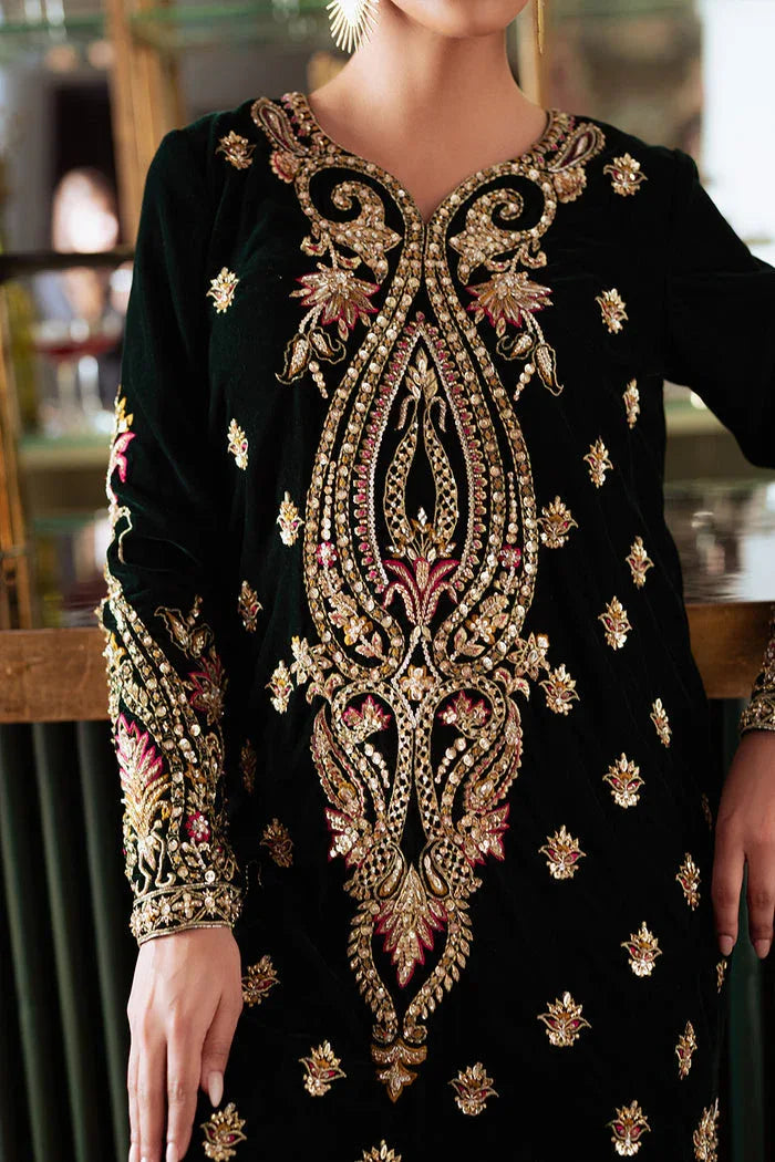Saira Rizwan | Velvet Pret 25 | EMERA-SRVP25-10 - Aqsa Fabrics