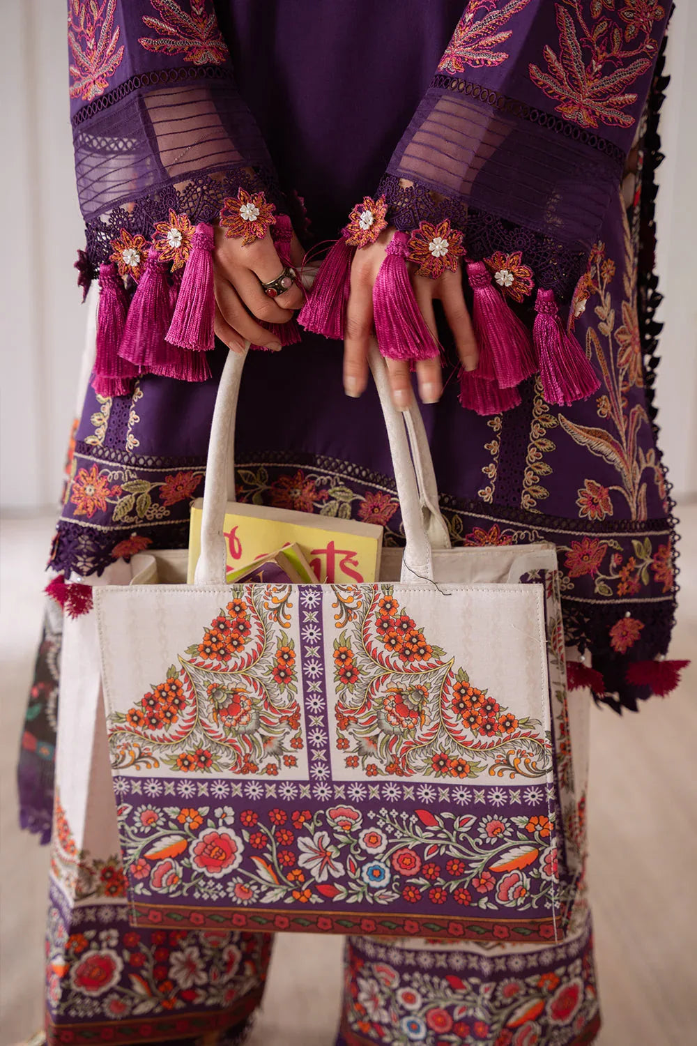Saira Rizwan | Laanem Summer Lawn 25 | ELIF-B-SRL25-05 - Aqsa Fabrics