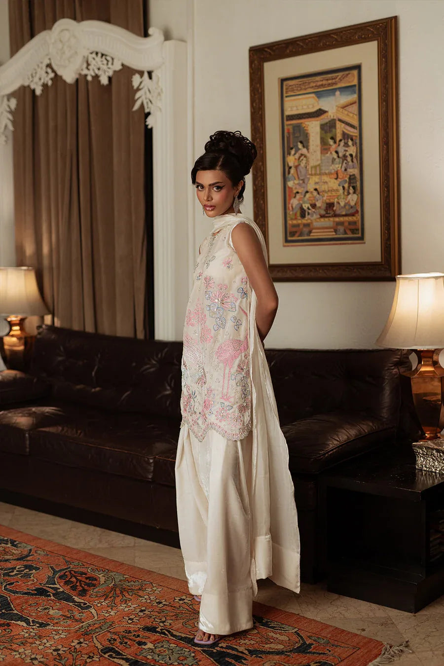 Saira Rizwan | Velvet Pret 25 | NARGIS-SRVP25-07 - Aqsa Fabrics