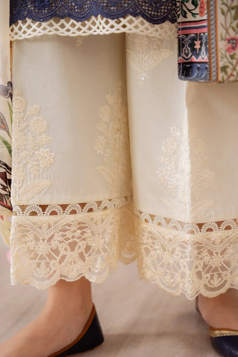 Saira Rizwan | Laanem Summer Lawn 25 | ZUMRA-B-SRL25-07 - Aqsa Fabrics