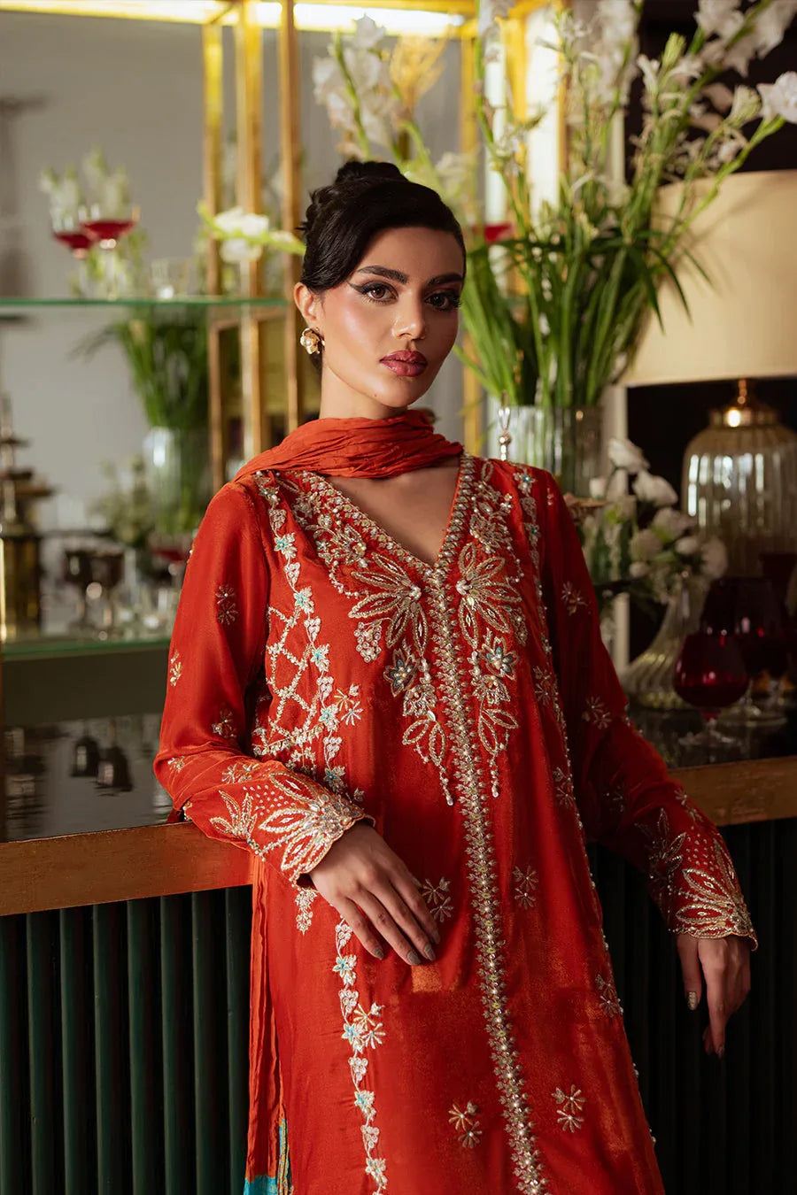 Saira Rizwan | Velvet Pret 25 | NEELAM-SRVP25-06 - Aqsa Fabrics