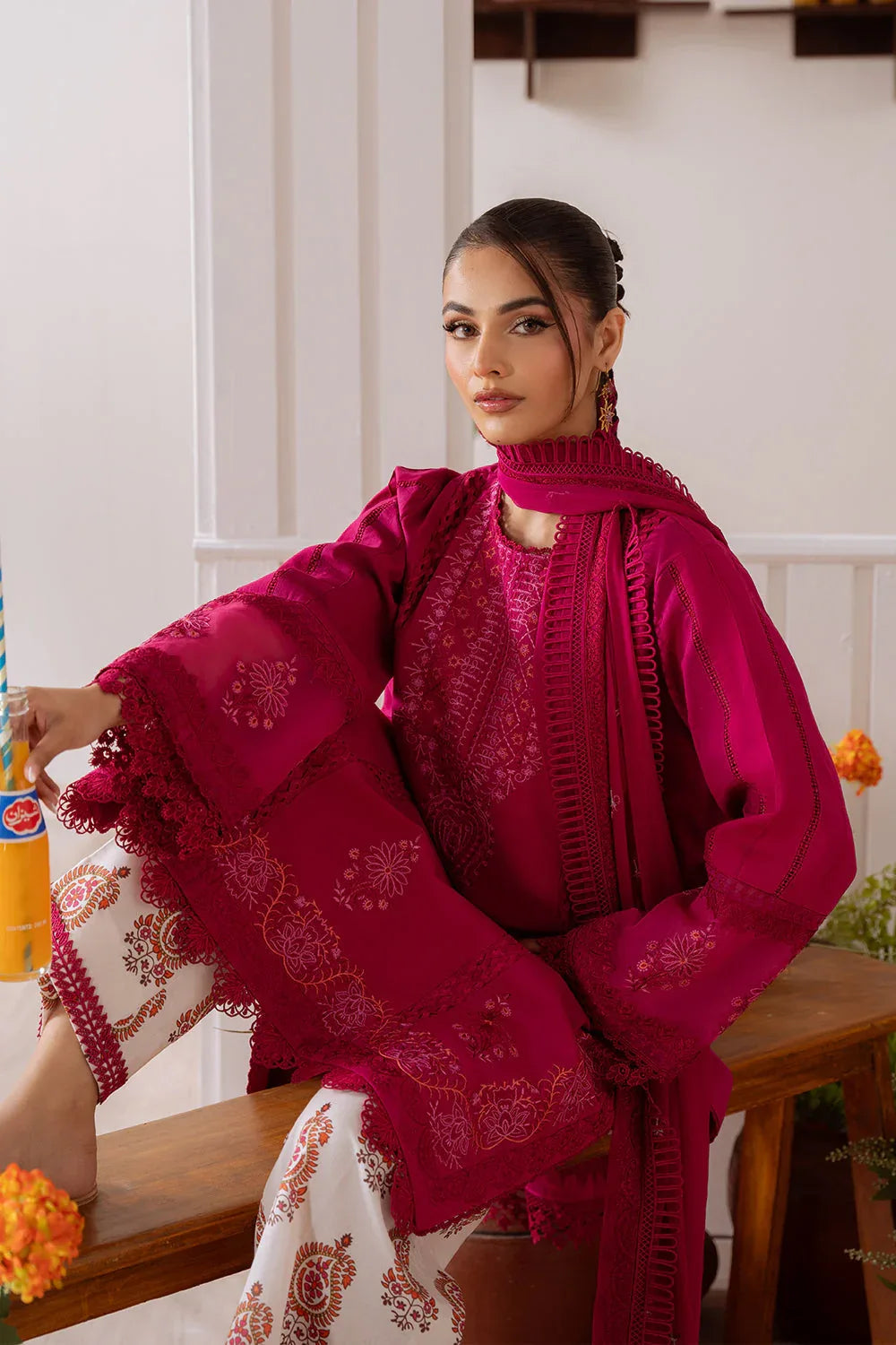 Saira Rizwan | Laanem Summer Lawn 25 | ZAFIRA-B-SRL25-03 - Aqsa Fabrics