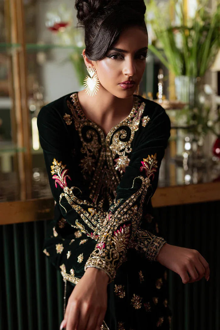 Saira Rizwan | Velvet Pret 25 | EMERA-SRVP25-10 - Aqsa Fabrics