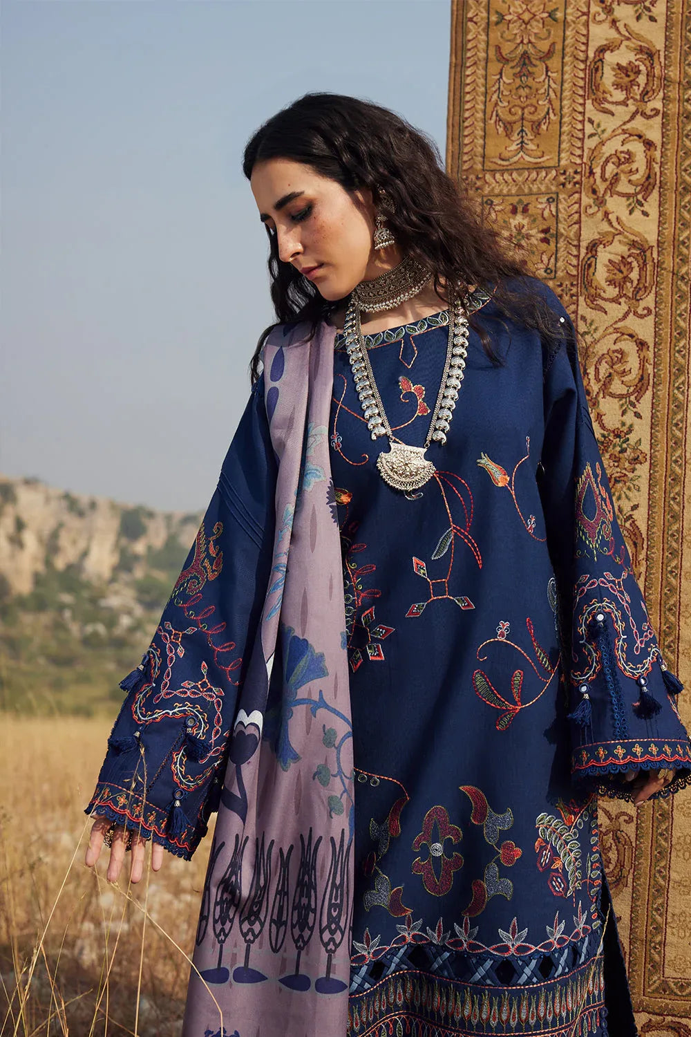 Saira Rizwan | Winter Khaddar 25 | MAHRUKH-SRW25-08 - Aqsa Fabrics