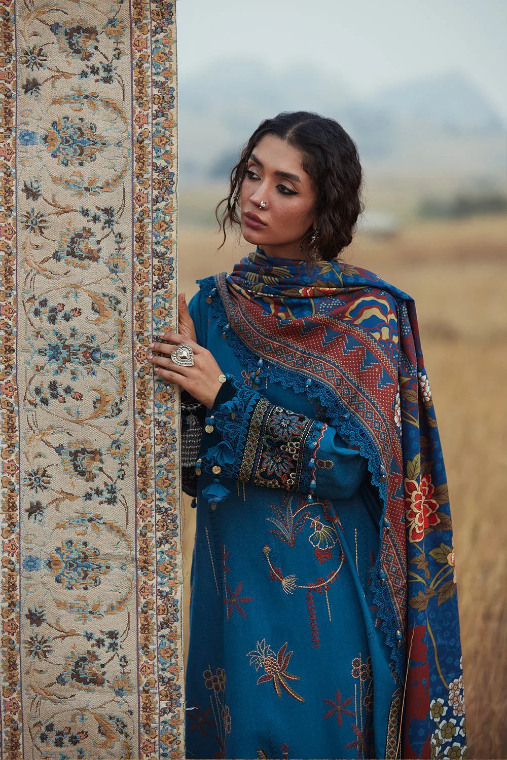 Saira Rizwan | Winter Khaddar 25 | SAHAR-SRW25-10 - Aqsa Fabrics