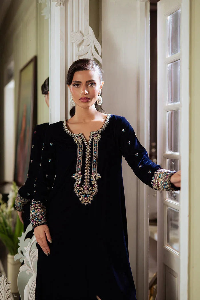 Saira Rizwan | Velvet Pret 25 | ZEHRA-SRVP25-01 - Aqsa Fabrics