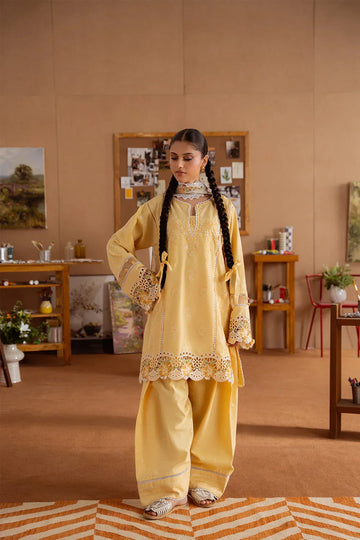 Saira Rizwan | Laanem Summer Lawn 25 | LEYLA-A-SRL25-04 - Aqsa Fabrics